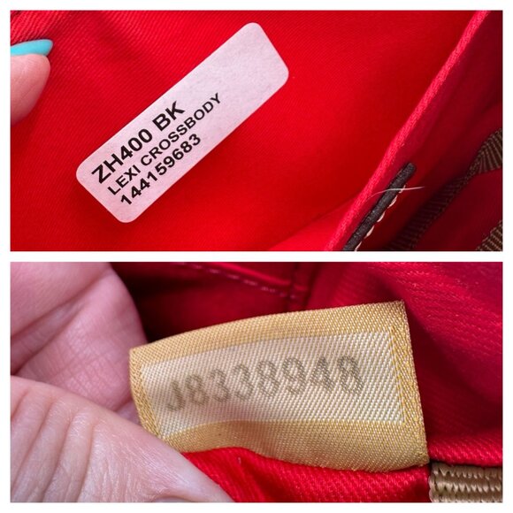 NWOT Dooney & Bourke Lexi Slim Brick Houndstooth Crossbody - Picture 16 of 16